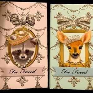 Too Faced Enchanted Wonderland Raccoon and Deer palettes